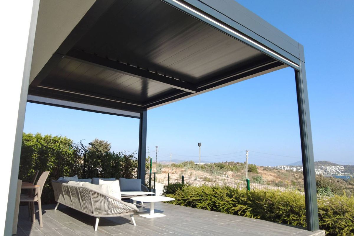 Aspendos Plus — Bioclimatic Pergola System